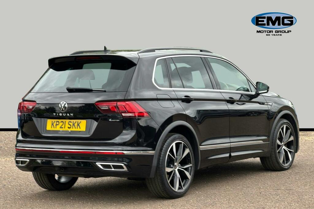 Volkswagen Tiguan 2.0 Tdi R-line Suv Dsg 4Motion Ss KP21SKK Black #6