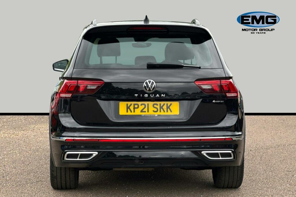 Volkswagen Tiguan 2.0 Tdi R-line Suv Dsg 4Motion Ss KP21SKK Black #5