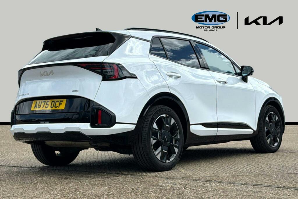 Kia Sportage 1.6 H T Gdi Gt Line S Suv Hybrid AU75OCF White #6