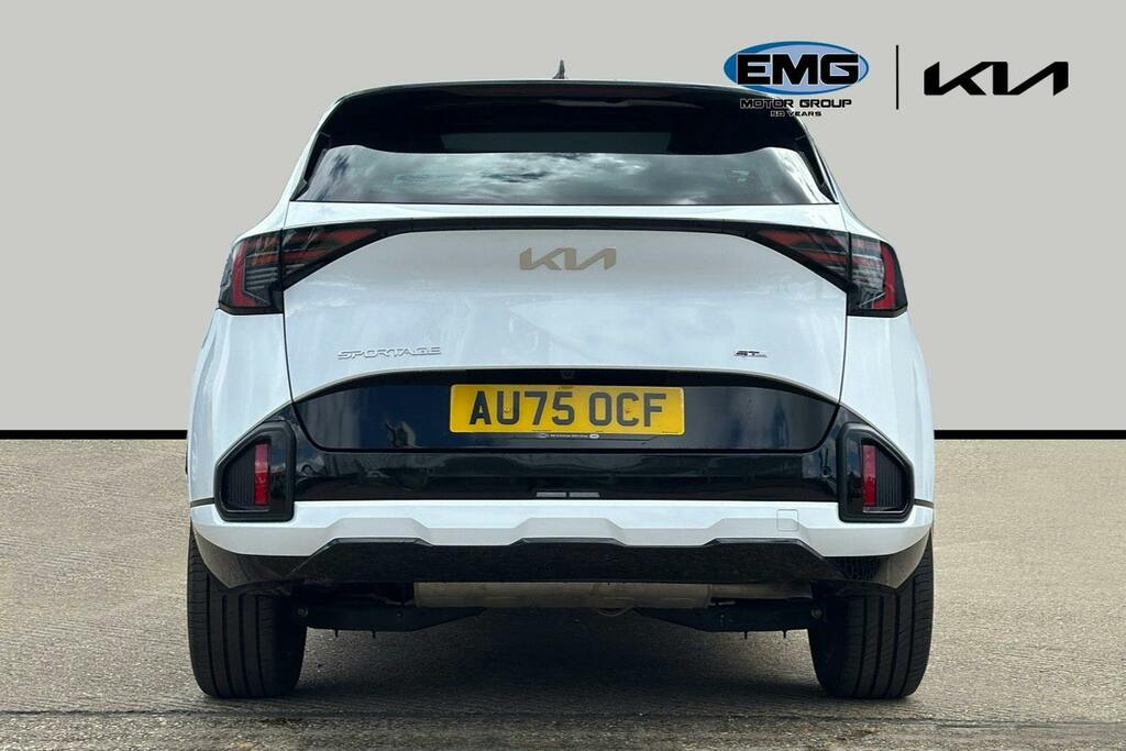 Kia Sportage 1.6 H T Gdi Gt Line S Suv Hybrid AU75OCF White #5