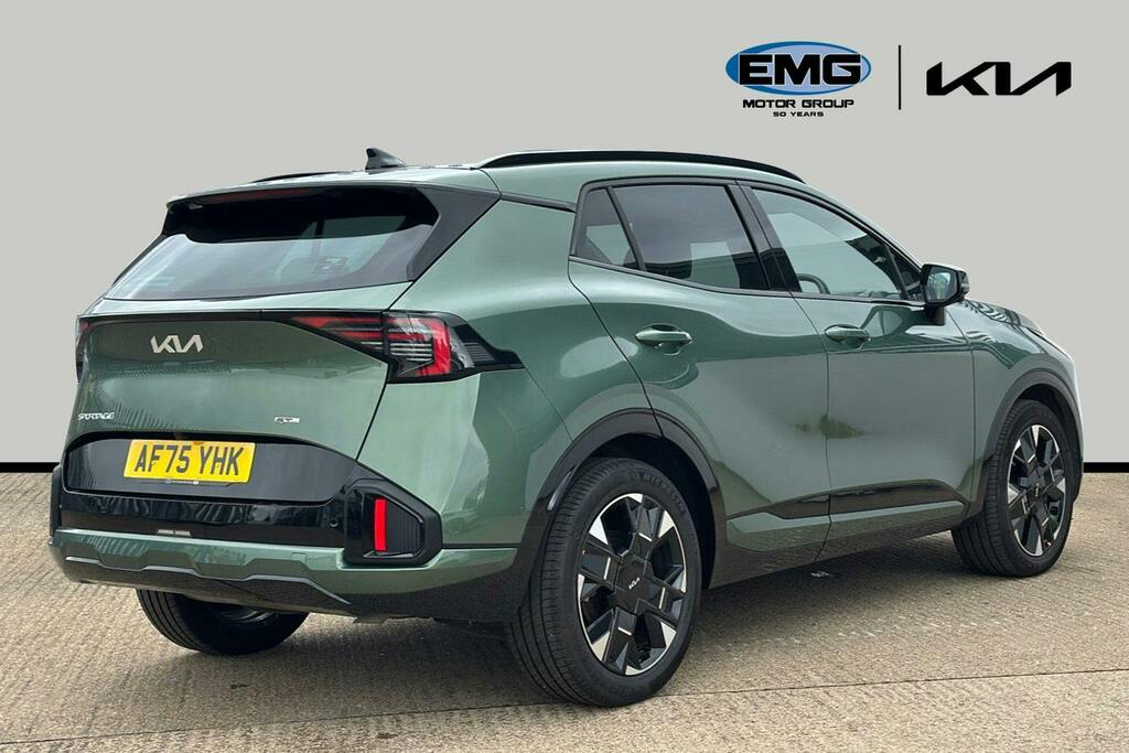 Kia Sportage 1.6 H T Gdi Gt Line S Suv Hybrid AF75YHK Green #6