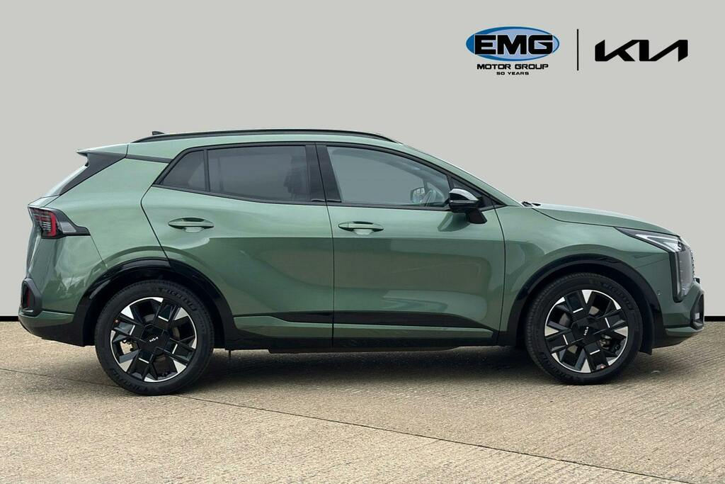 Kia Sportage 1.6 H T Gdi Gt Line S Suv Hybrid AF75YHK Green #3