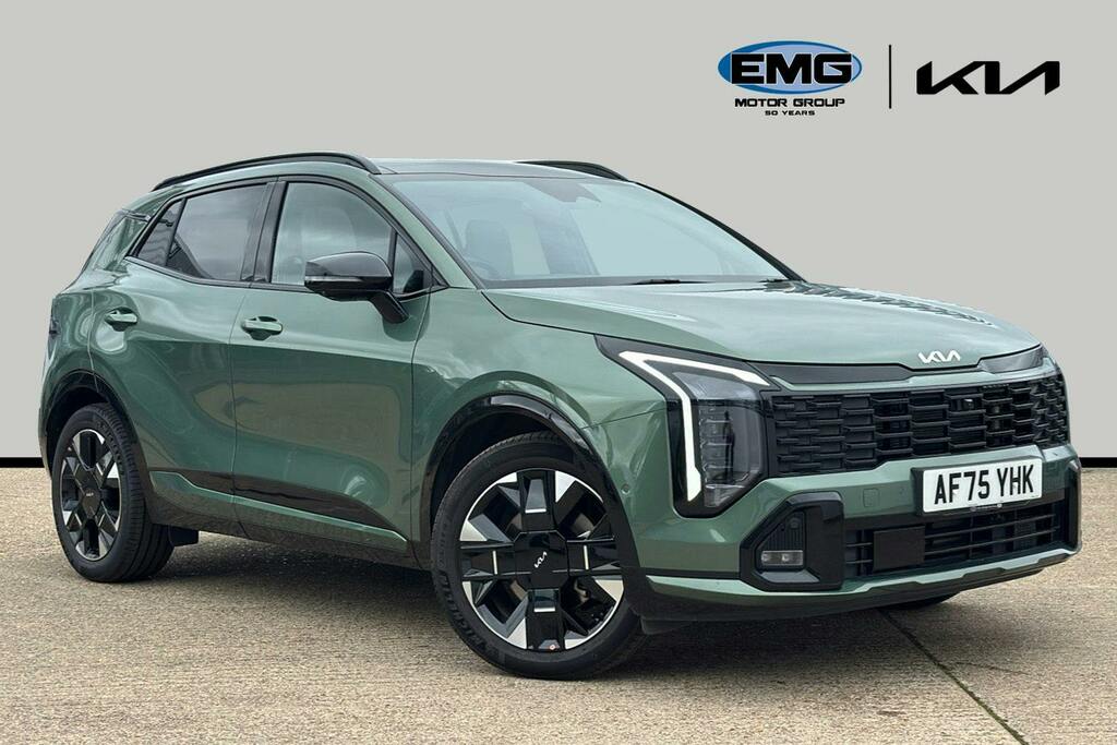 Kia Sportage 1.6 H T Gdi Gt Line S Suv Hybrid AF75YHK Green