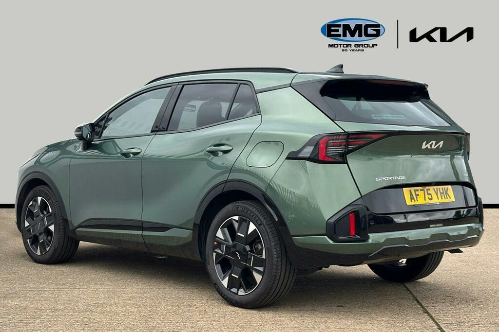 Kia Sportage 1.6 H T Gdi Gt Line S Suv Hybrid AF75YHK Green #4