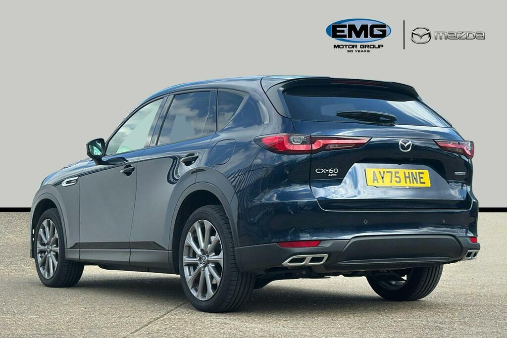 Mazda CX-60 2.5 E Skyactiv 17.8Kwh Exclusive Line Suv Petr Blue #4