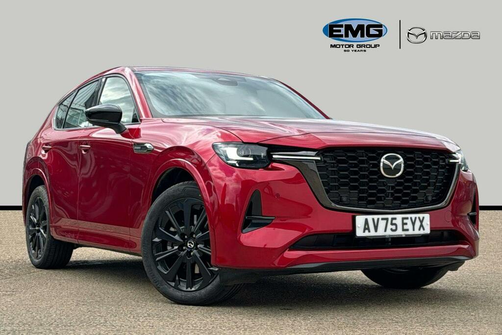 Mazda CX-60 2.5 E Skyactiv 17.8Kwh Homura Suv Plug Red