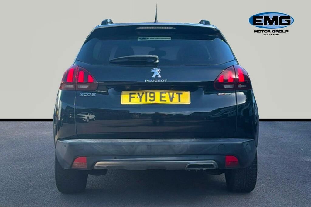 Peugeot 2008 1.2 Puretech Gpf Gt Line Suv S FY19EVT Black #5