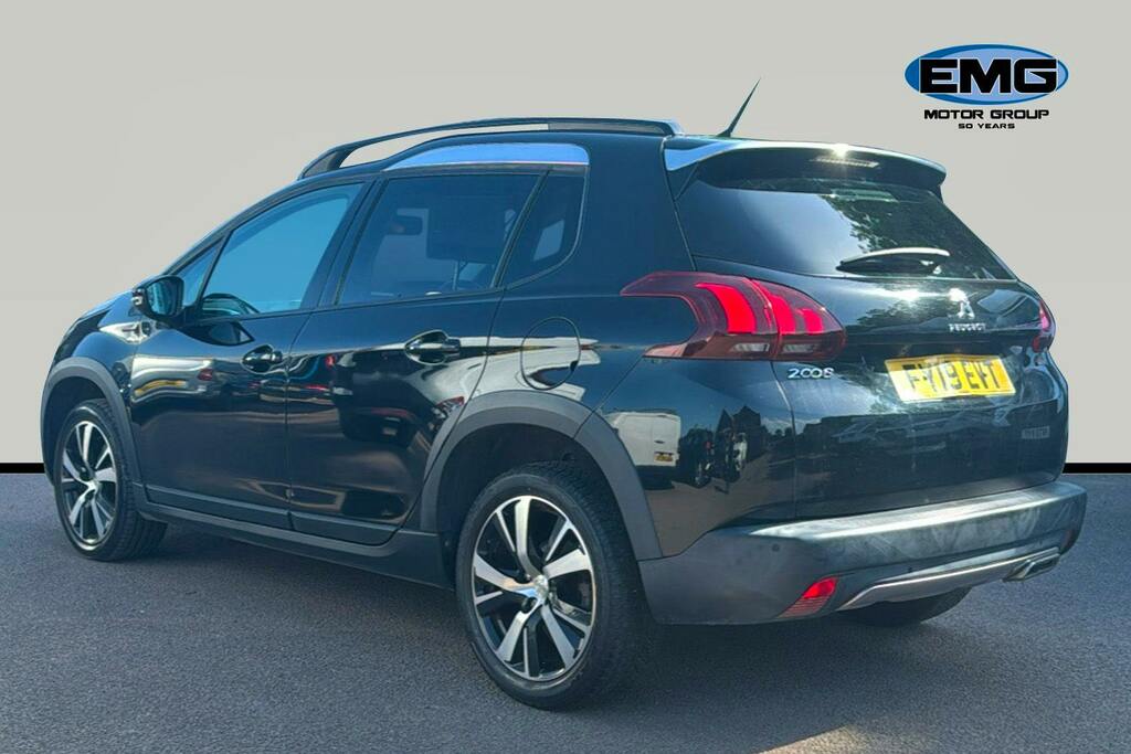Peugeot 2008 1.2 Puretech Gpf Gt Line Suv S FY19EVT Black #4