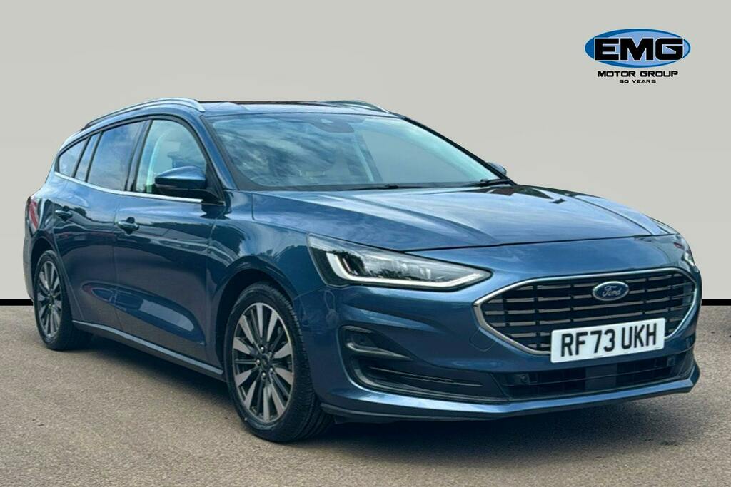 Ford Focus 1.0T Ecoboost Mhev Titanium X Estate Hy Blue