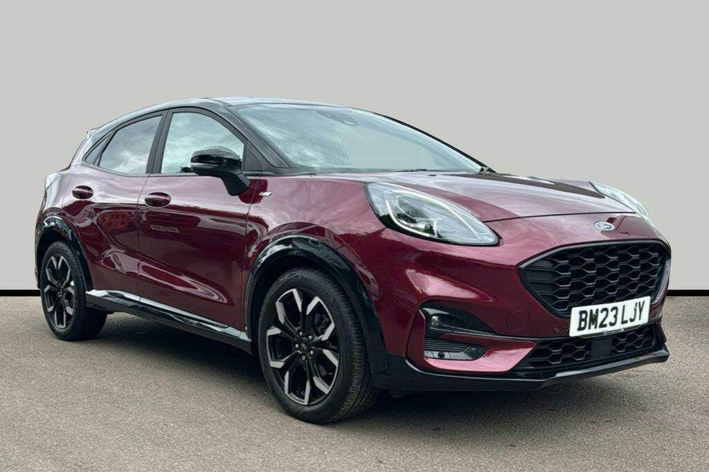 Ford Puma 1.0T Ecoboost Mhev Vivid Ruby Edition Suv Petr BM23LJY Red #2