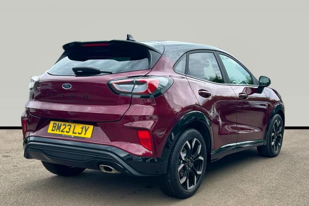 Ford Puma 1.0T Ecoboost Mhev Vivid Ruby Edition Suv Petr BM23LJY Red #6