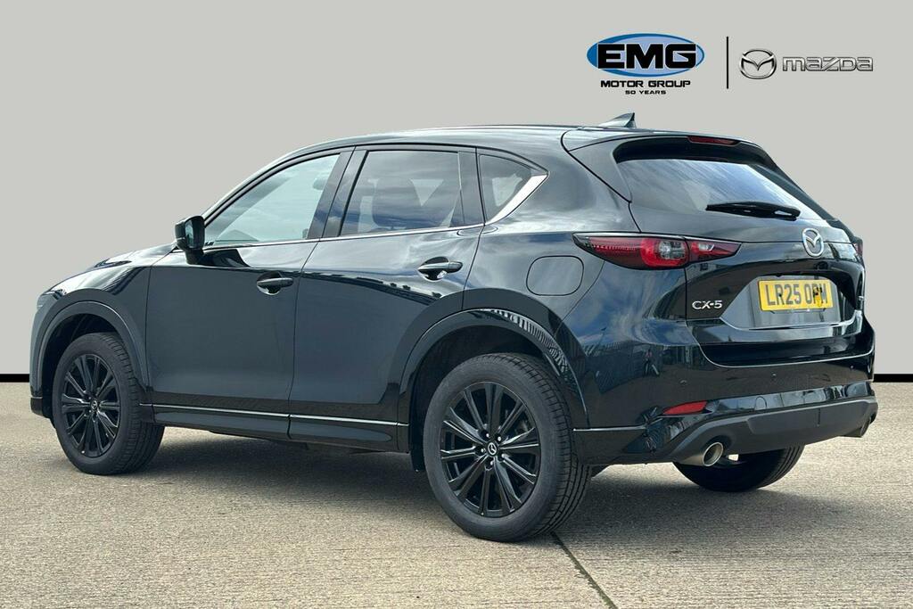 Mazda CX-5 2.0 E Skyactiv G Mhev Homura Suv LR25OPM Black #4