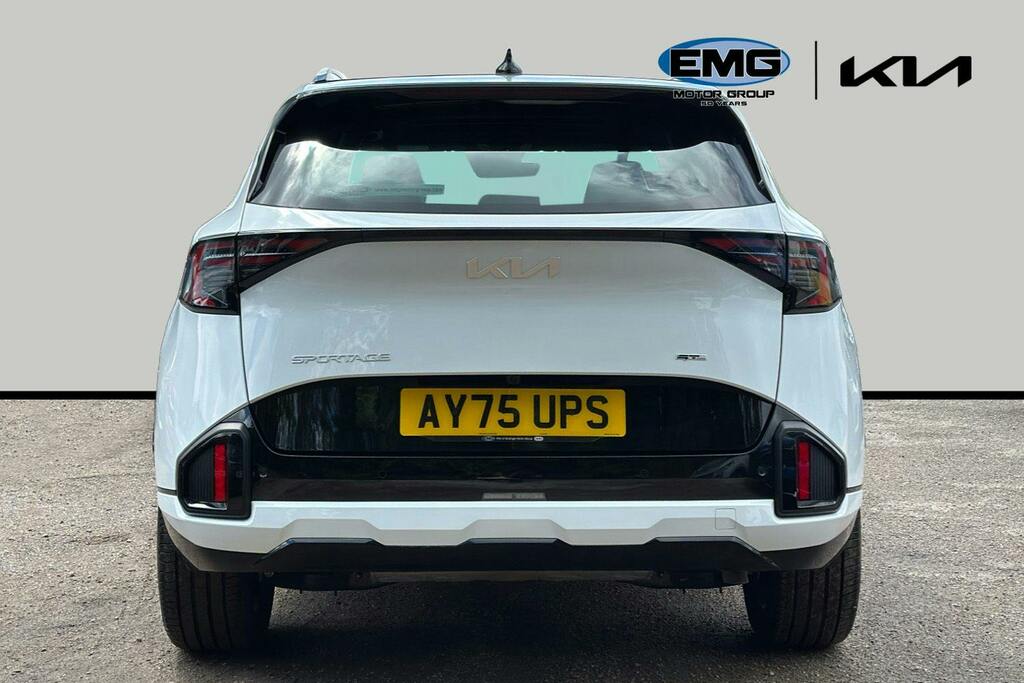 Kia Sportage 1.6 H T Gdi Gt Line S Suv Hybrid AY75UPS White #4