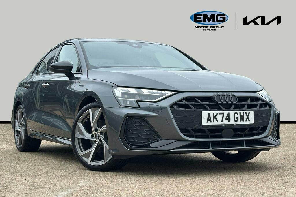 Audi A3 1.5 Tfsi 35 Black Edition Saloon Grey