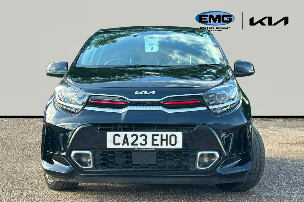 Kia Picanto 1.0 Dpi Gt Line Hatchback Ss CA23EHO Black #2