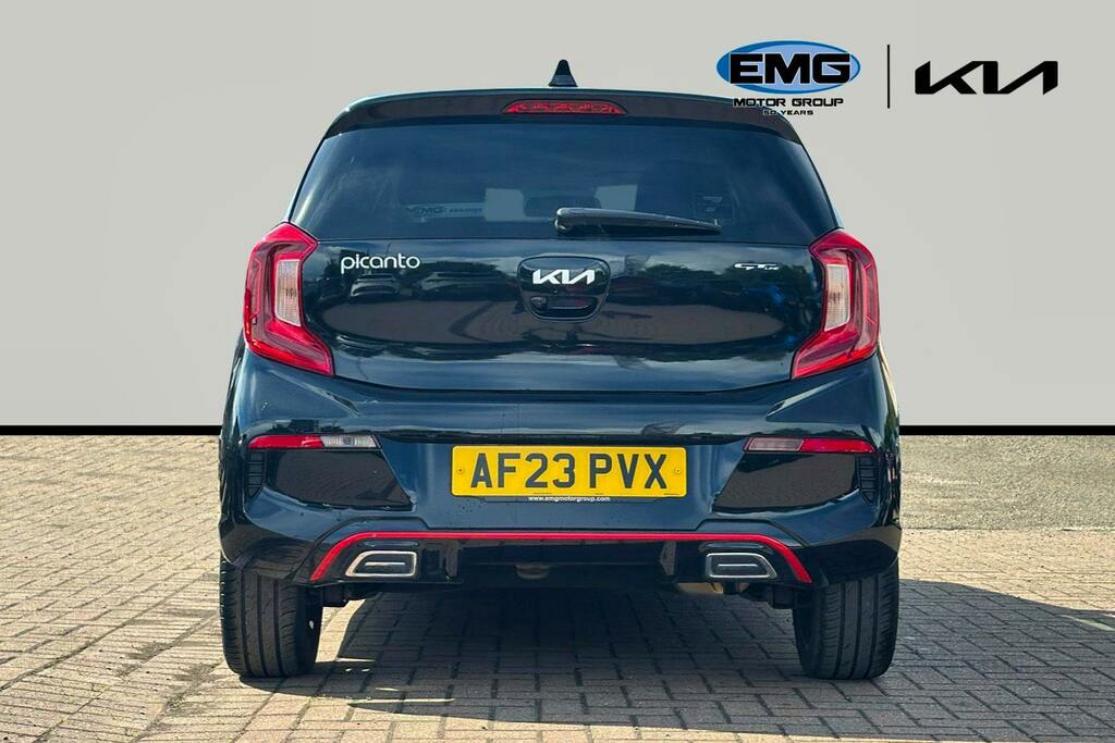 Kia Picanto 1.0 Dpi Gt Line Hatchback Amt Ss AF23PVX Black #5