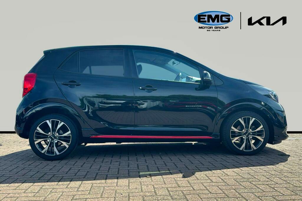 Kia Picanto 1.0 Dpi Gt Line Hatchback Amt Ss AF23PVX Black #3