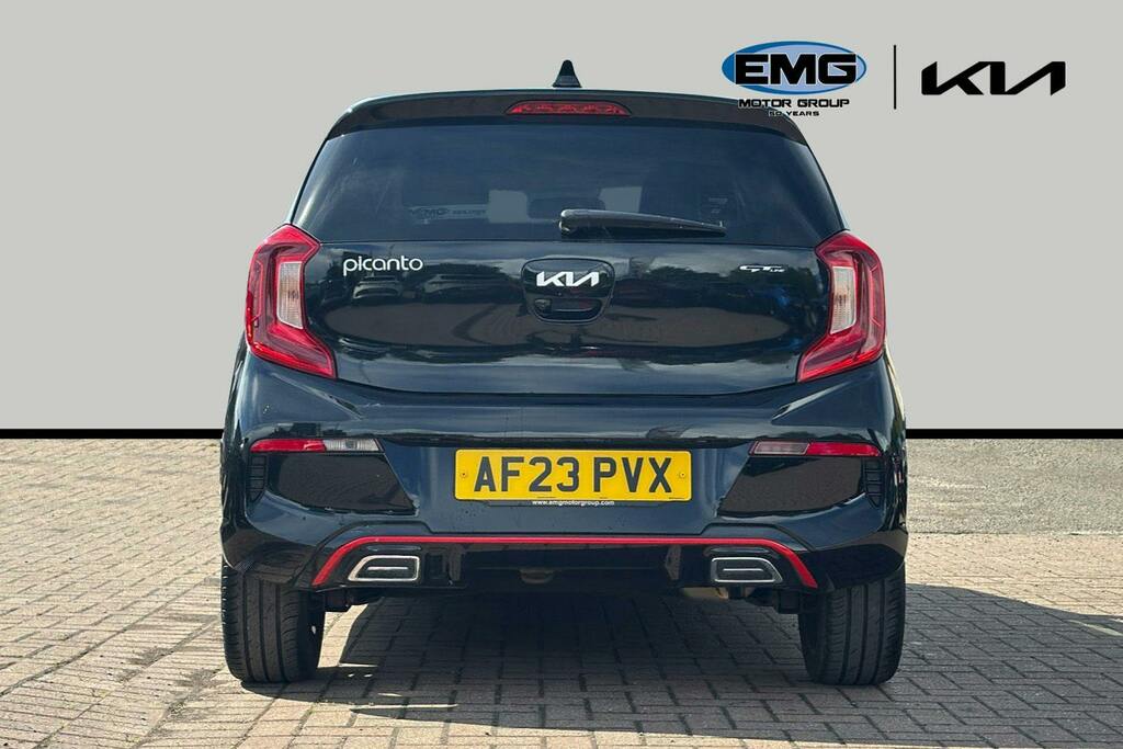 Kia Picanto 1.0 Dpi Gt Line Hatchback Amt Ss AF23PVX Black #5