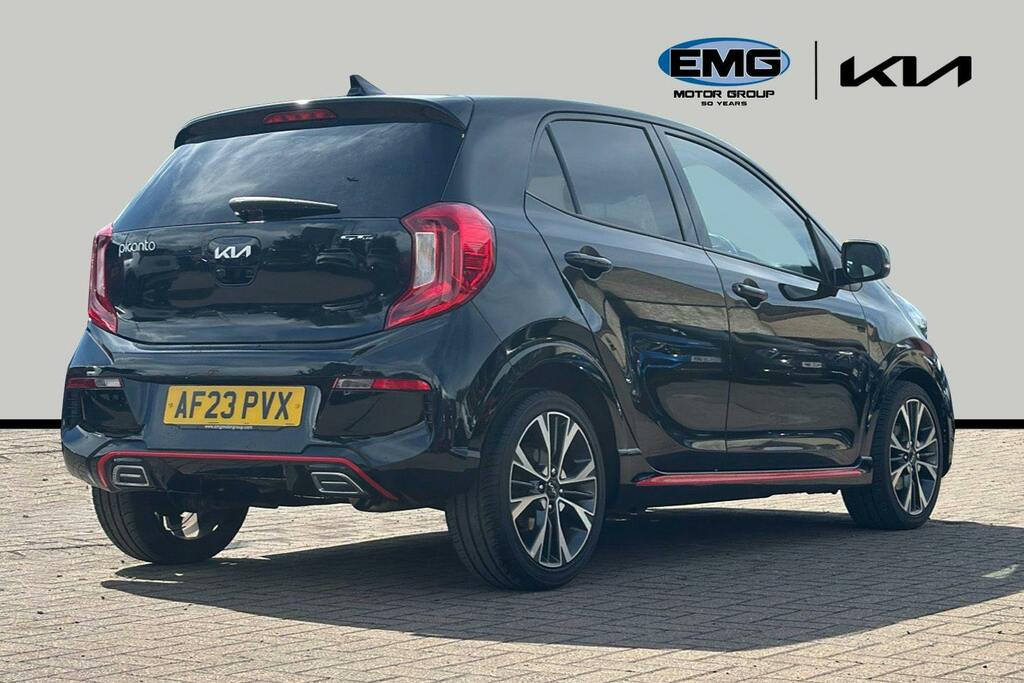 Kia Picanto 1.0 Dpi Gt Line Hatchback Amt Ss AF23PVX Black #6