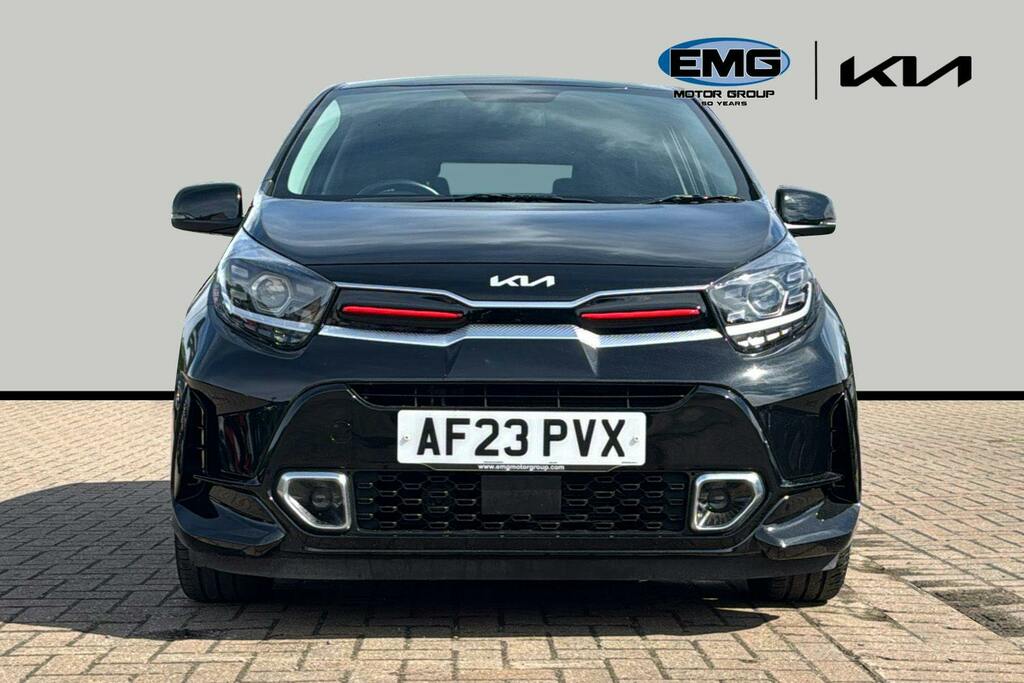Kia Picanto 1.0 Dpi Gt Line Hatchback Amt Ss AF23PVX Black #2