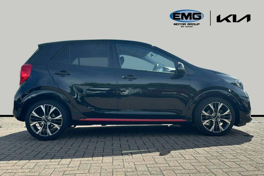 Kia Picanto 1.0 Dpi Gt Line Hatchback Amt Ss AF23PVX Black #3
