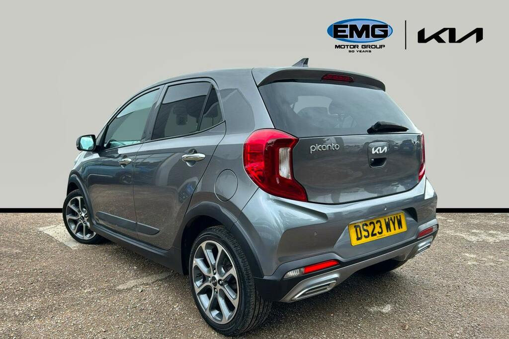 Kia Picanto 1.0 Dpi X Line S Hatchback Amt Ss DS23WYW Grey #4
