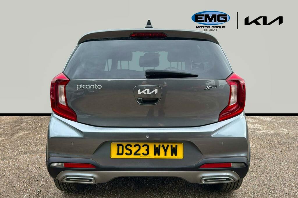 Kia Picanto 1.0 Dpi X Line S Hatchback Amt Ss DS23WYW Grey #5