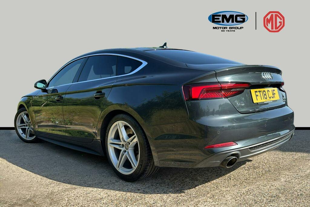 Audi A5 2.0 Tfsi S Line Sportback S Tronic Quat Grey #4