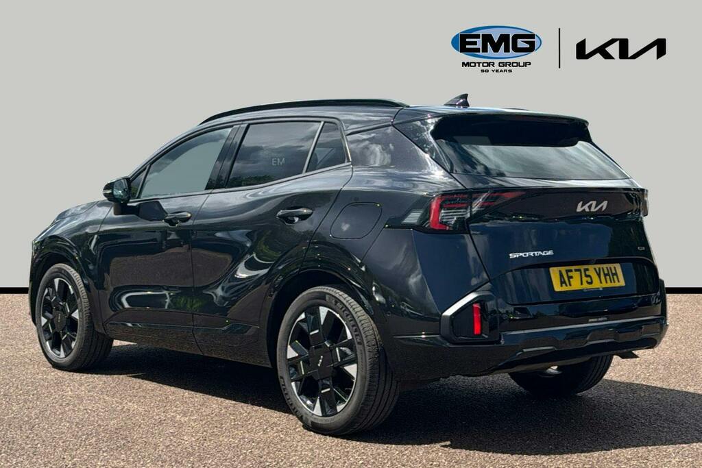 Kia Sportage 1.6 H T Gdi Gt Line S Suv Hybrid AF75YHH Black #4