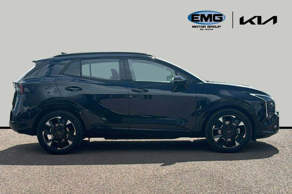 Kia Sportage 1.6 H T Gdi Gt Line S Suv Hybrid AF75YHH Black #3