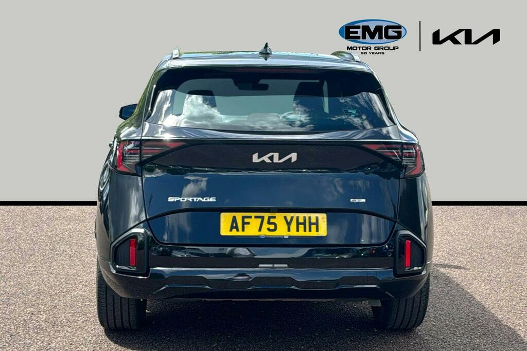 Kia Sportage 1.6 H T Gdi Gt Line S Suv Hybrid AF75YHH Black #5