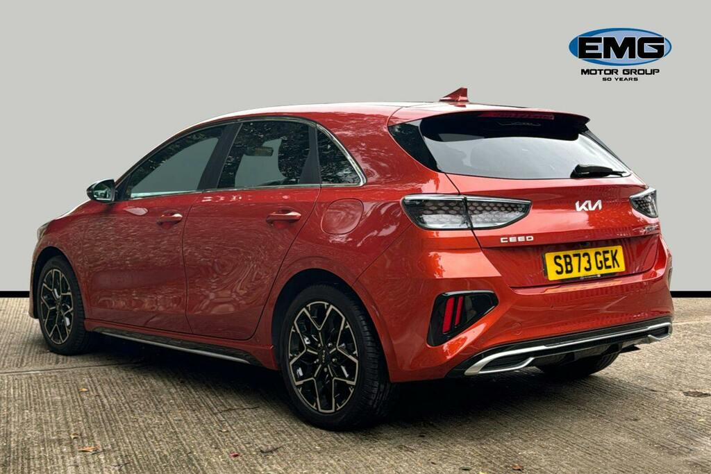 Kia Ceed 1.5 T Gdi Gt Line Hatchback S SB73GEK Orange #4