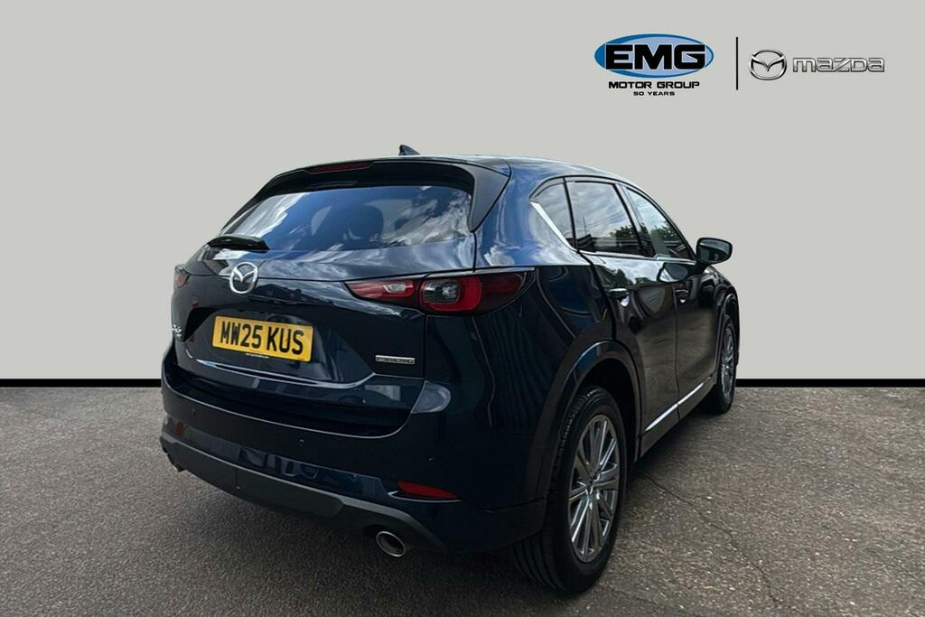 Mazda CX-5 2.5 E Skyactiv G Mhev Takumi Suv 4 Blue #6