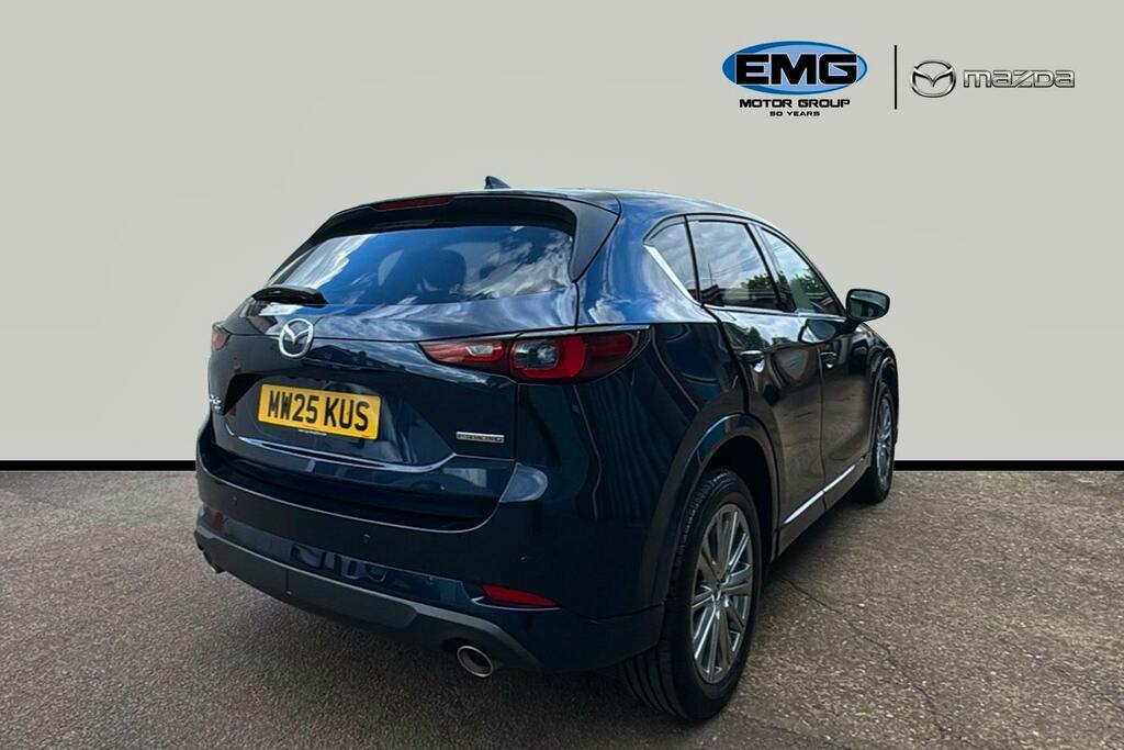 Mazda CX-5 2.5 E Skyactiv G Mhev Takumi Suv 4 Blue #6