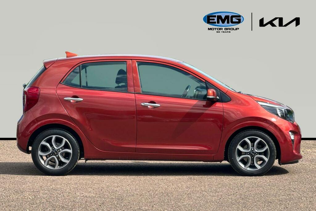 Kia Picanto 1.25 3 Hatchback HT69JFF Orange #3