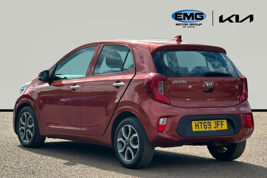 Kia Picanto 1.25 3 Hatchback HT69JFF Orange #4