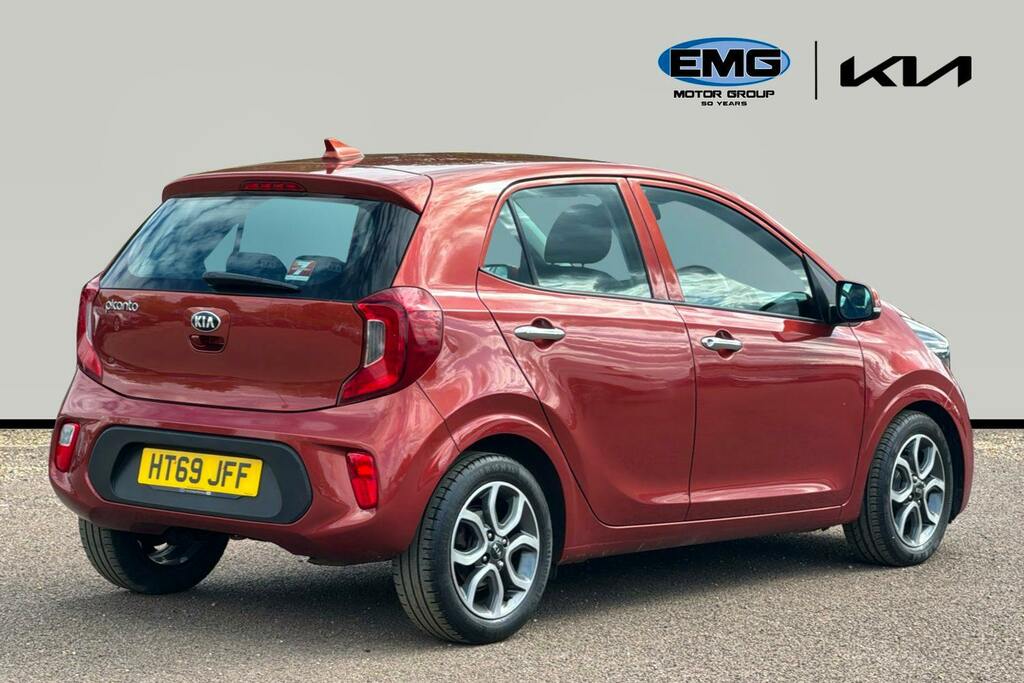 Kia Picanto 1.25 3 Hatchback HT69JFF Orange #6