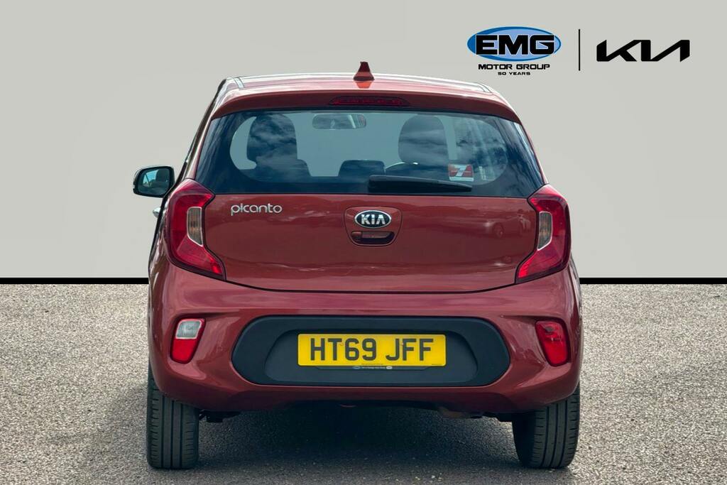Kia Picanto 1.25 3 Hatchback HT69JFF Orange #5