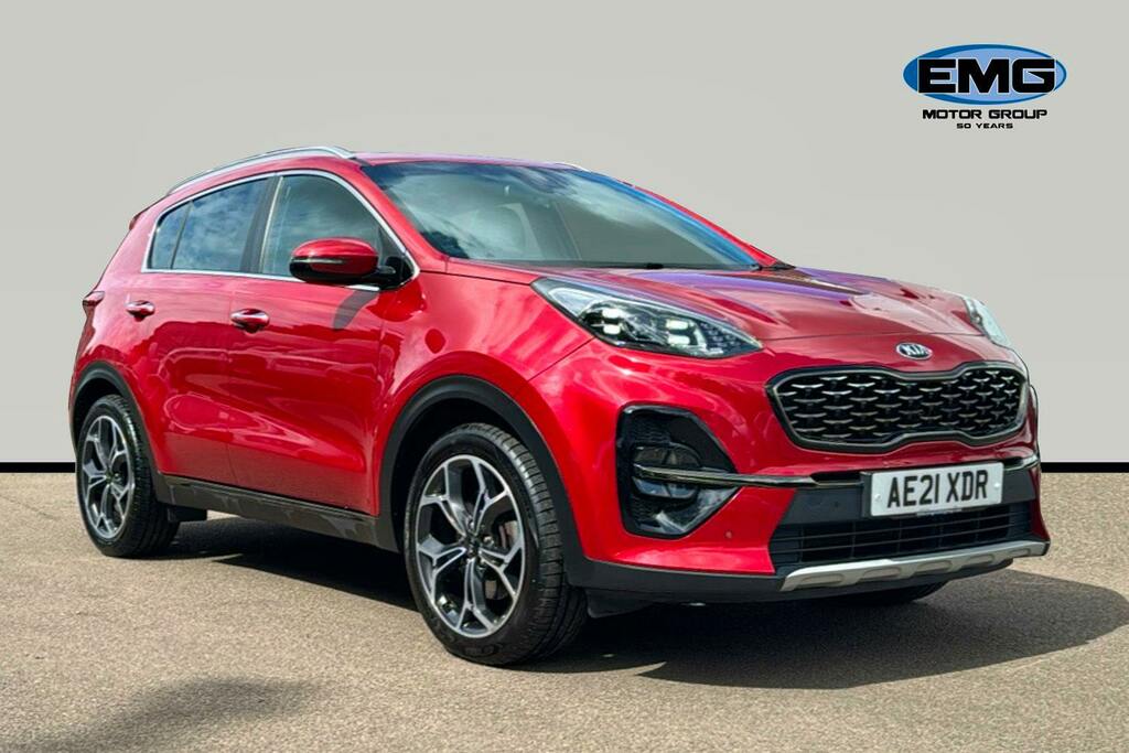 Kia Sportage 1.6 Crdi Mhev Gt Line Suv Hybrid Dct Red