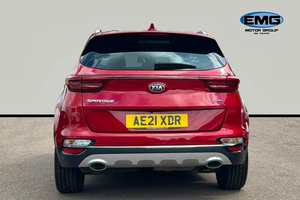 Kia Sportage 1.6 Crdi Mhev Gt Line Suv Hybrid Dct AE21XDR Red #5