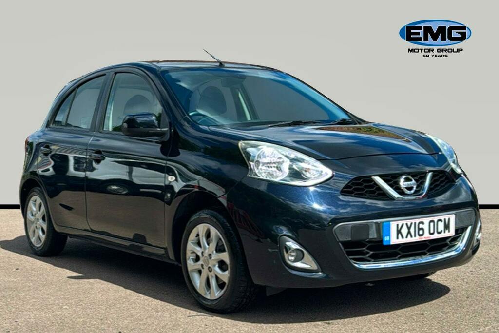 Nissan Micra 1.2 Acenta Hatchback Cvt Black