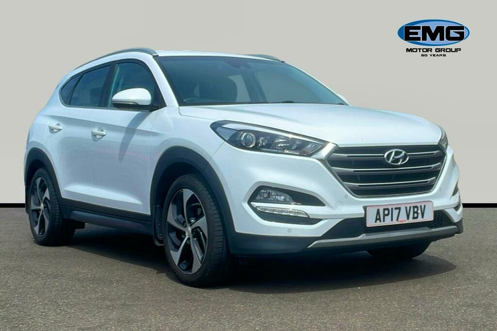 Hyundai Tucson 2.0 Crdi Blue Drive Premium Suv White