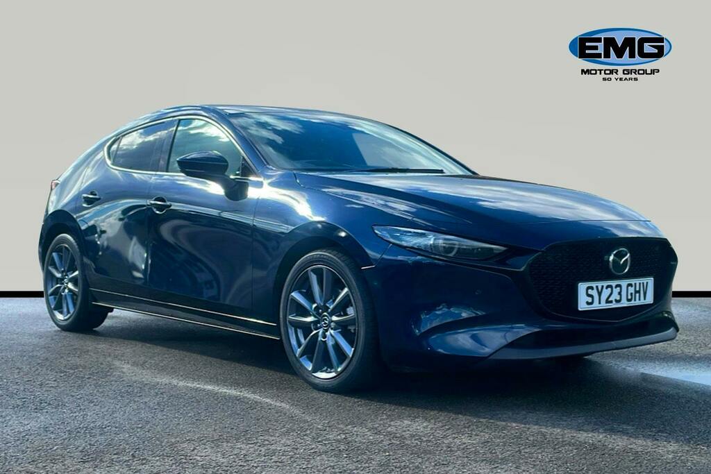 Mazda 3 2.0 E Skyactiv G Mhev Gt Sport Hatchback Petro Blue