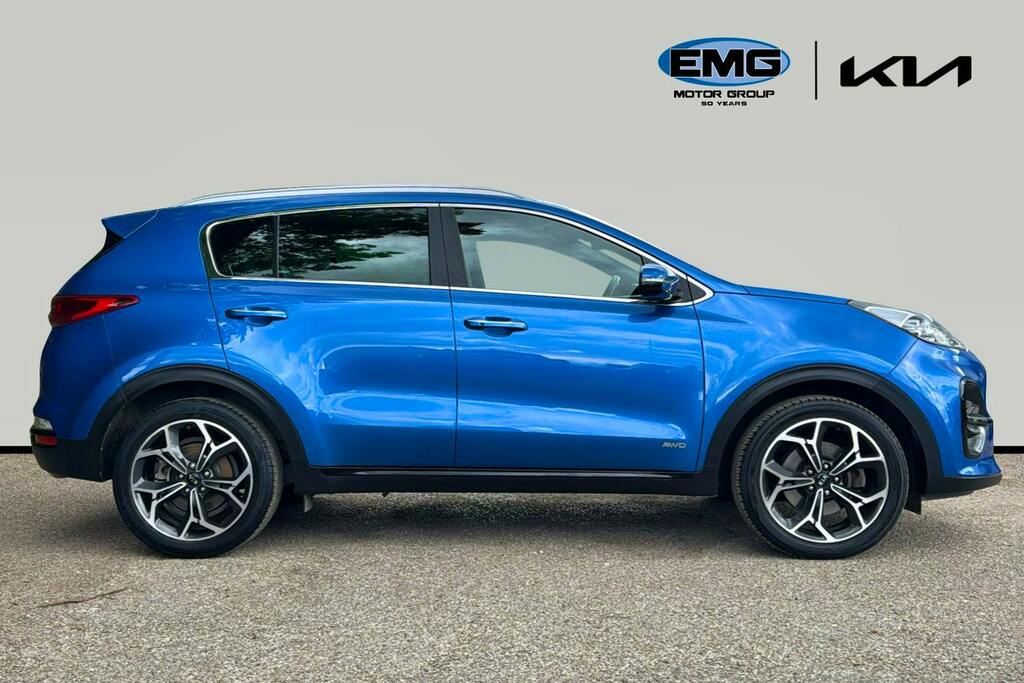 Kia Sportage 1.6 T Gdi Gt Line Suv Dct Awd Ss EU71FKA Blue #3