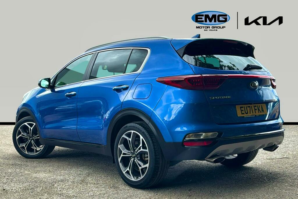 Kia Sportage 1.6 T Gdi Gt Line Suv Dct Awd Ss EU71FKA Blue #4