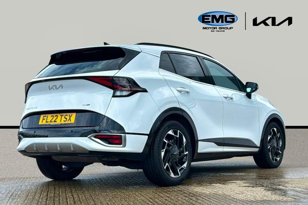 Kia Sportage 1.6 T Gdi Mhev Gt Line Suv Hybrid Dct FL22TSX White #6