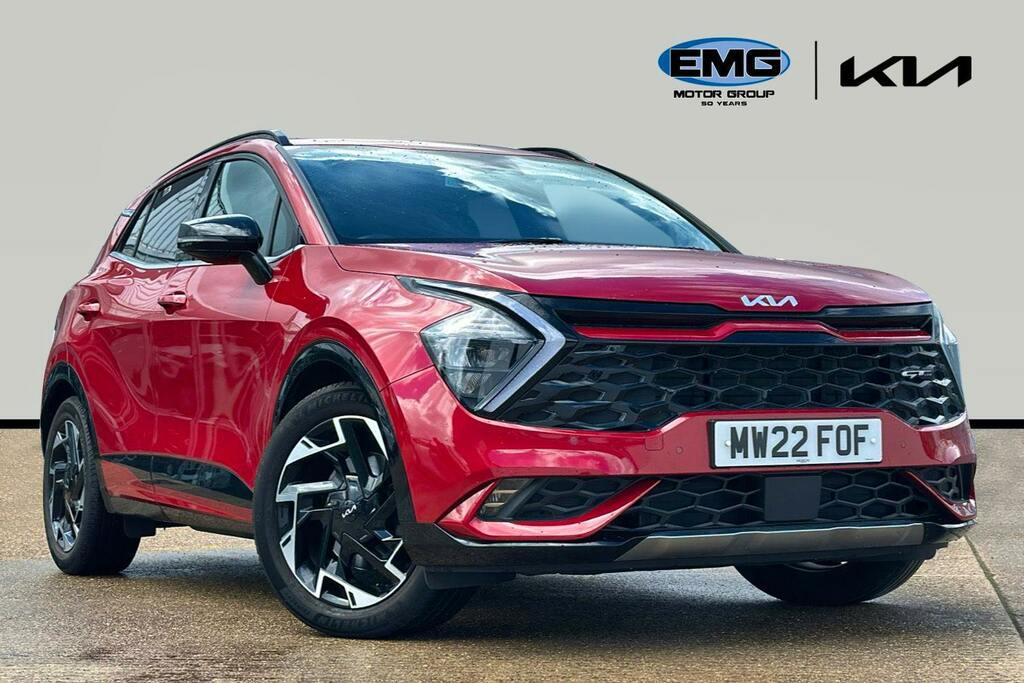 Kia Sportage 1.6 T Gdi Mhev Gt Line Suv Hybrid Dct Red