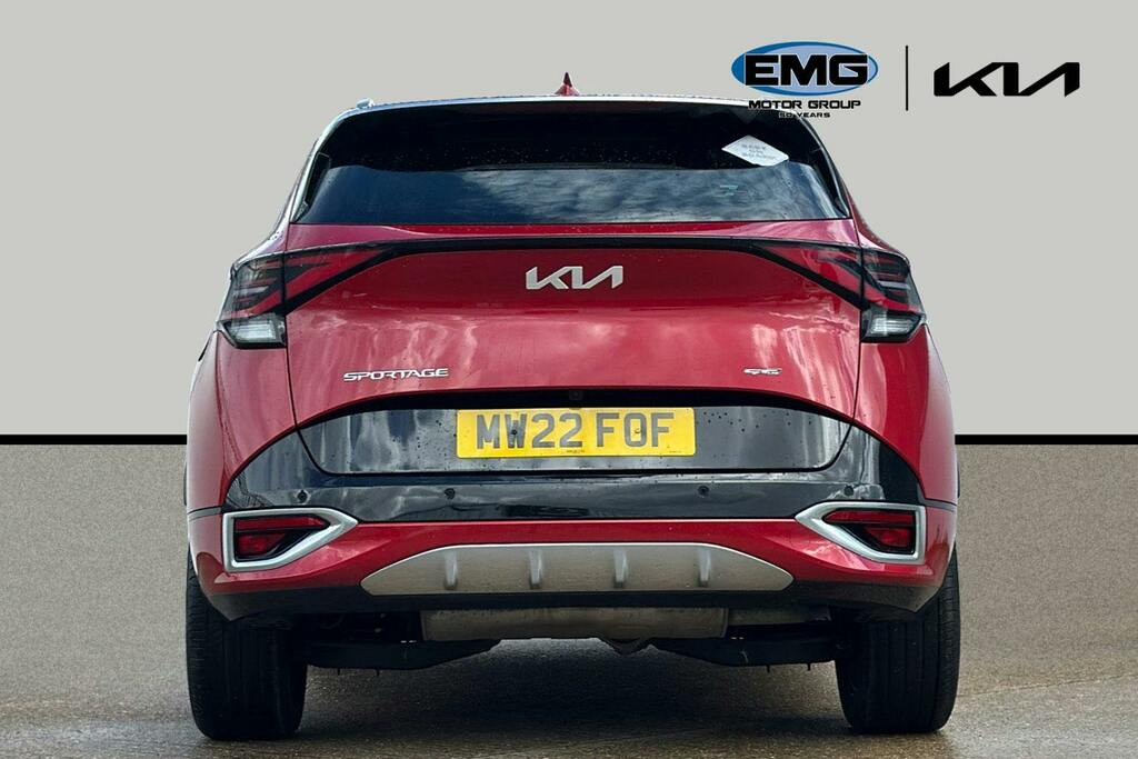 Kia Sportage 1.6 T Gdi Mhev Gt Line Suv Hybrid Dct MW22FOF Red #5