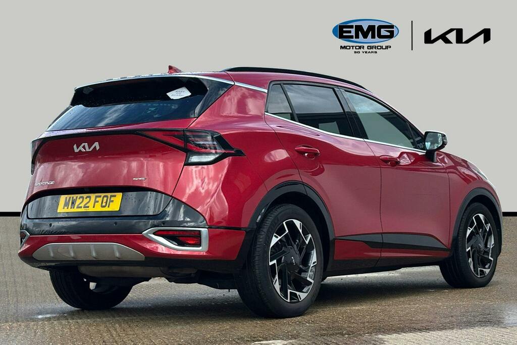 Kia Sportage 1.6 T Gdi Mhev Gt Line Suv Hybrid Dct MW22FOF Red #6