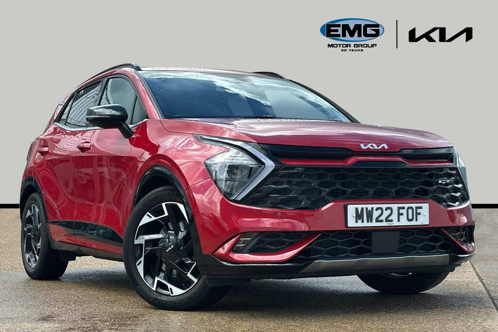 Kia Sportage 1.6 T Gdi Mhev Gt Line Suv Hybrid Dct MW22FOF Red